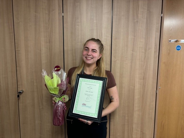 July 2024 Temporary Worker Award Winner – Holly Smith